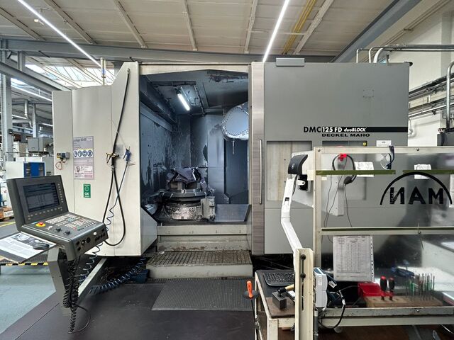 mehr Bilder Fräsmaschine DMG DMC 125 FD duoBLOCK